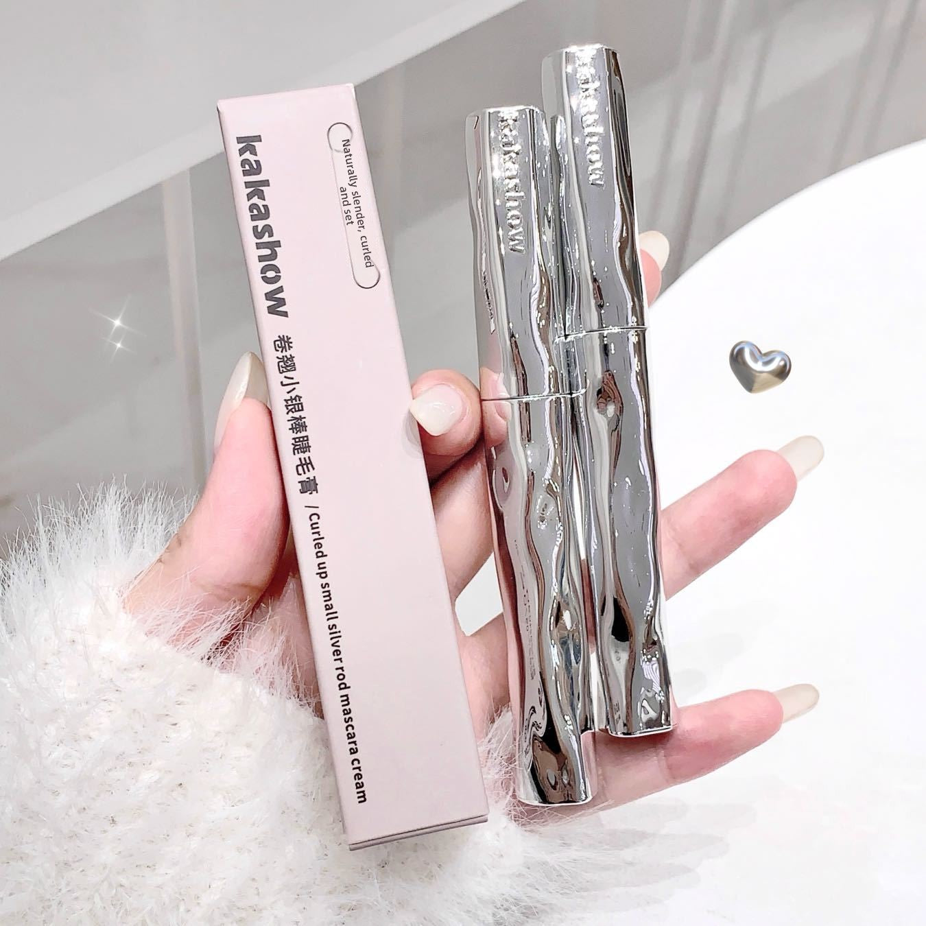 Velisse Beauty Curling Silver Stick Mascara — Waterproof Lengthening & Volumizing Formula