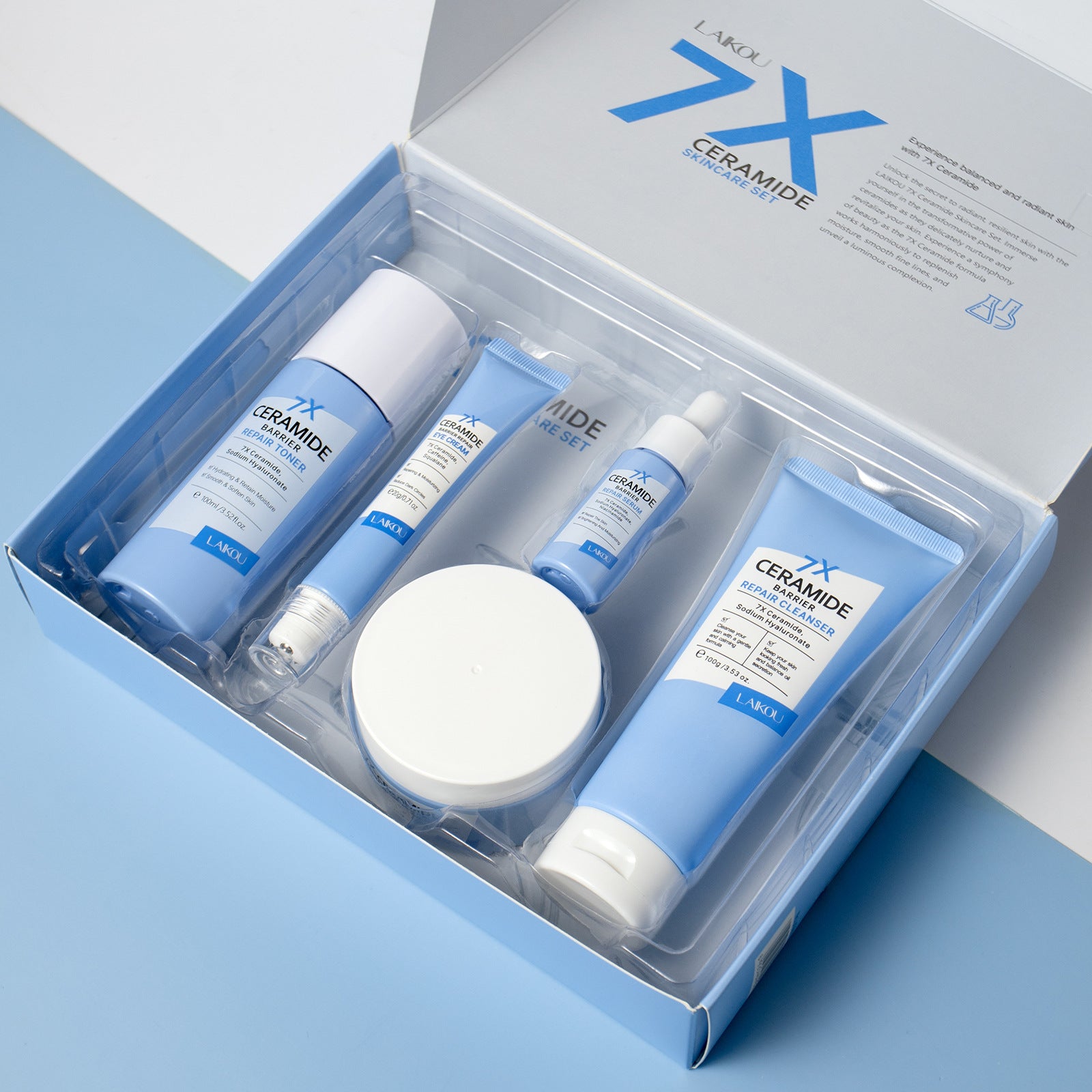 Velisse Beauty Complete Luxury Skincare Set — Full 5-Step Radiance Routine Collection