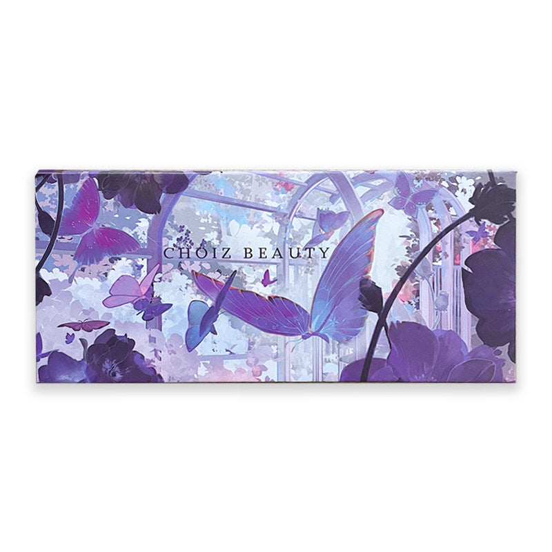 Velisse Beauty Cool-Tone Matte Eyeshadow Palette — Professional 12-Shade Collection