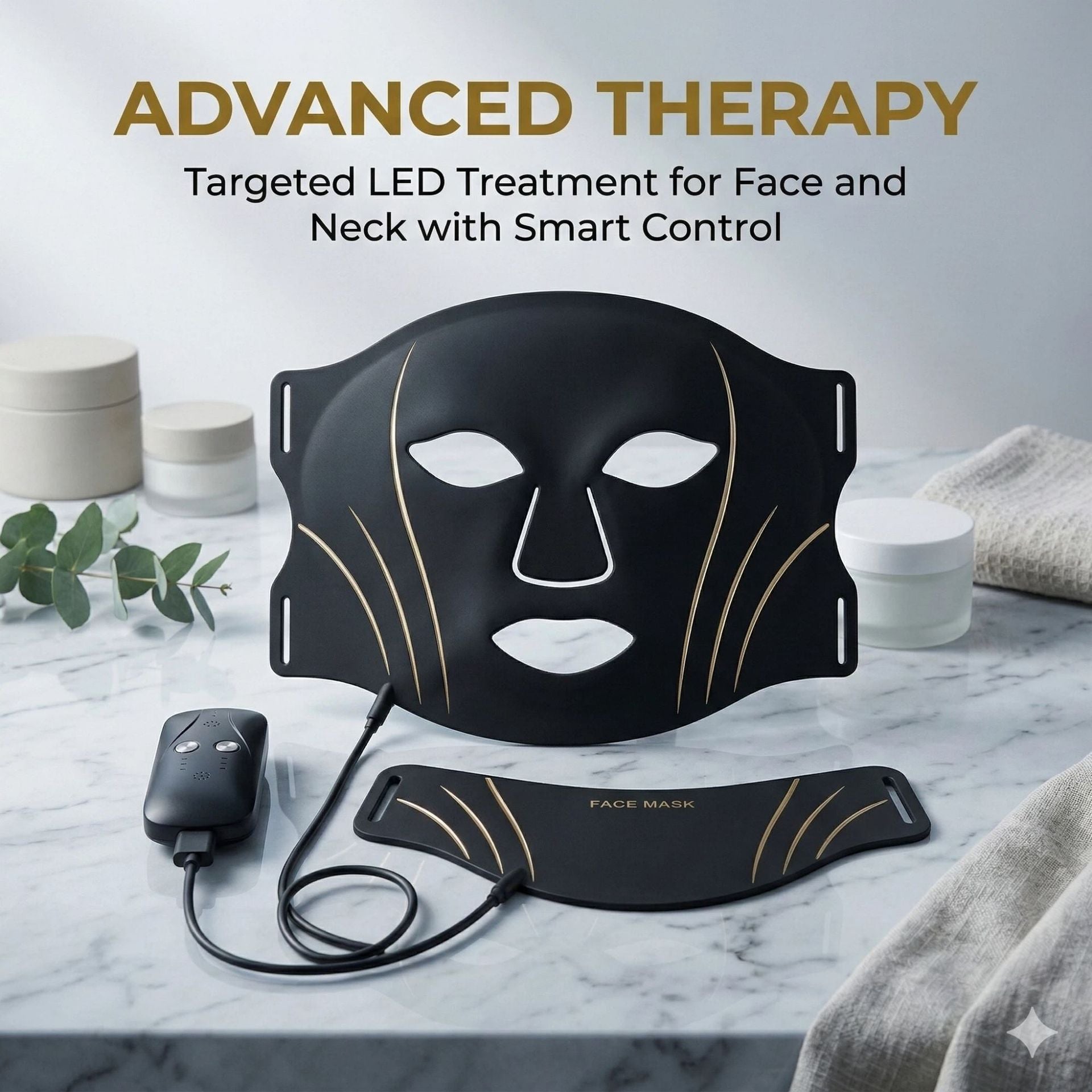 Velisse Beauty LED Photon Facial Beauty Mask — Multi-Light Therapy for Radiant Skin