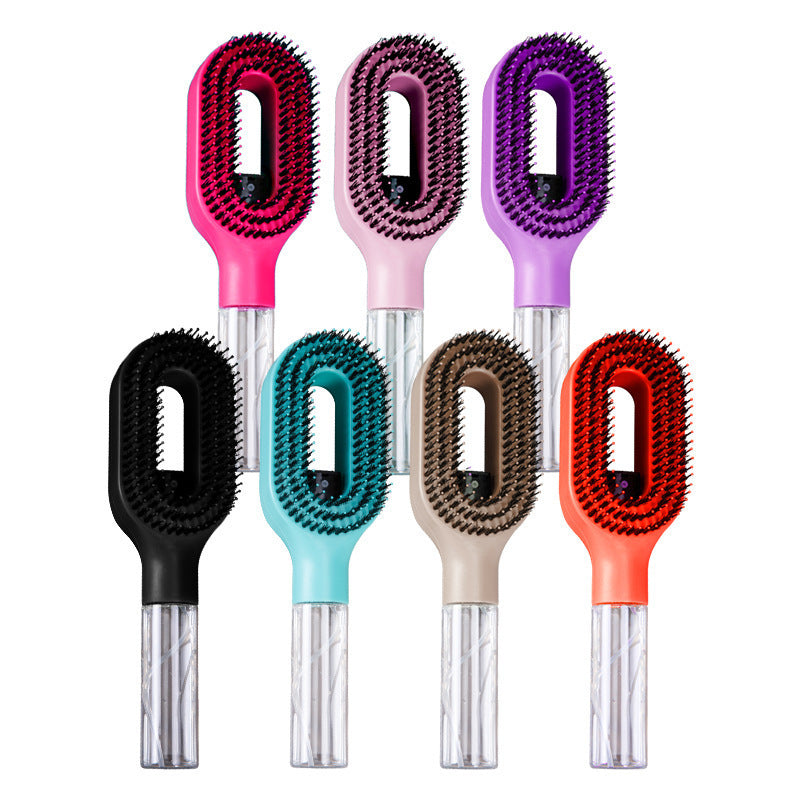 Velisse Beauty Hydrating Mist Spray Comb — Detangling & Styling Hair Tool