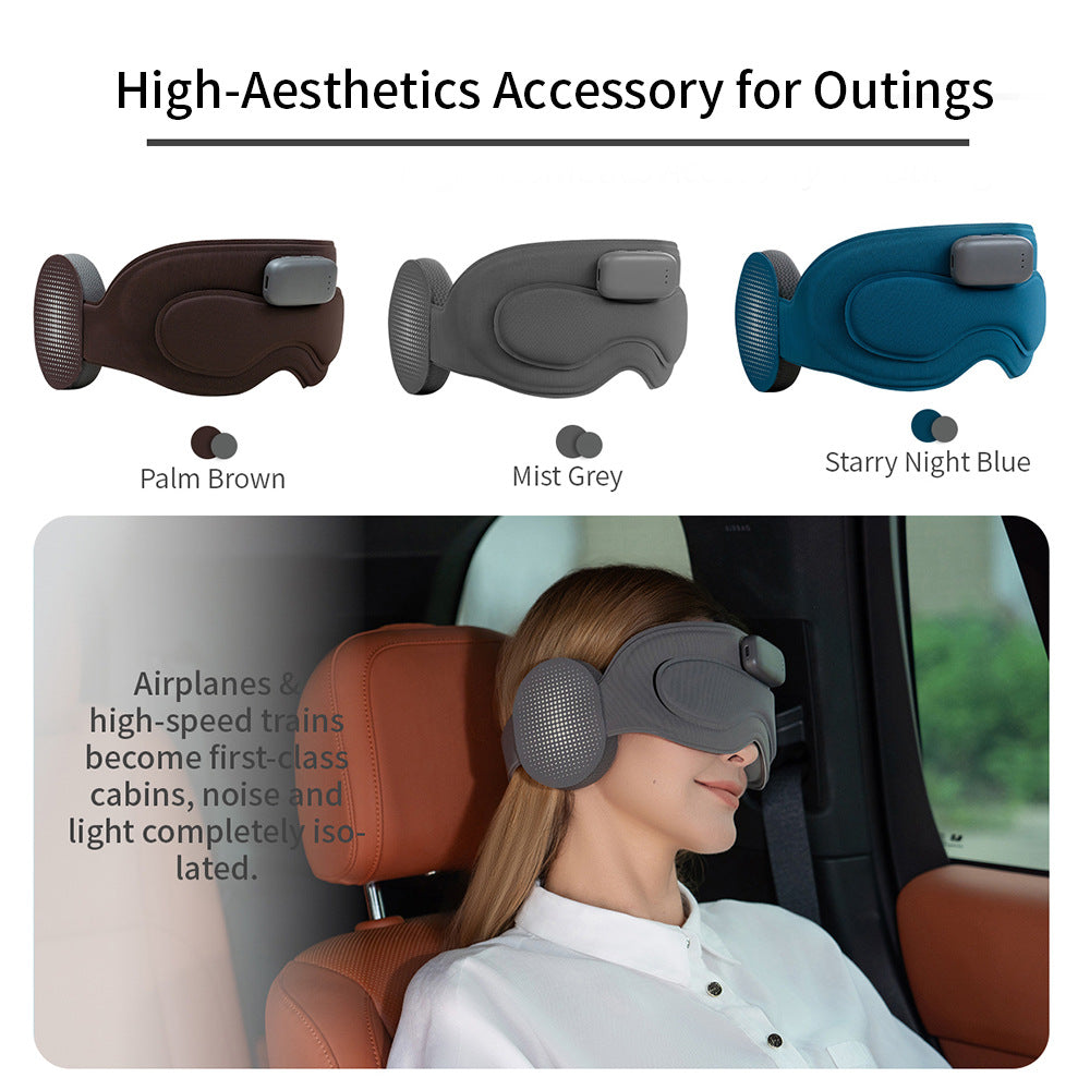 Velisse Beauty Bluetooth Sleep Eye Mask — Built-In Speakers Music & Total Blackout