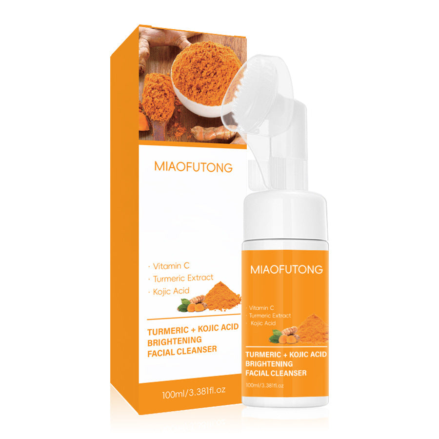 Velisse Beauty Turmeric Cleansing Mousse — Oil Control & Brightening Daily Face Wash