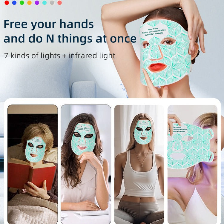 Velisse Multi-Light LED Beauty Mask – 7-Colour Light Therapy