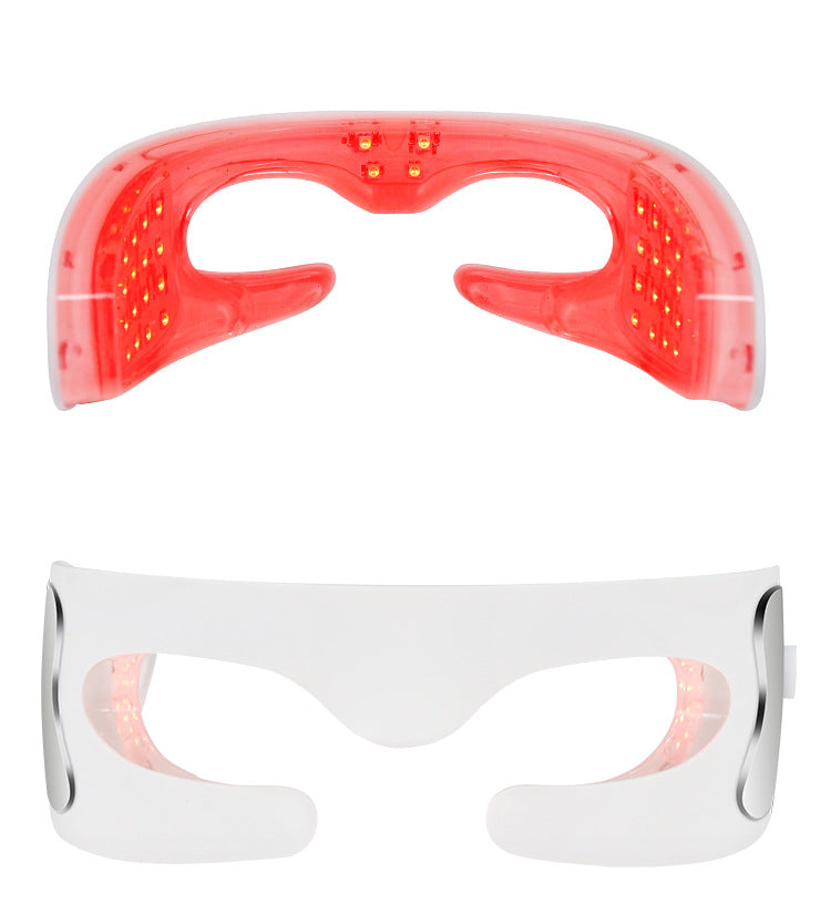 Velisse Beauty LED Eye Rejuvenation Massager — Red & Blue Light Eye Care Device