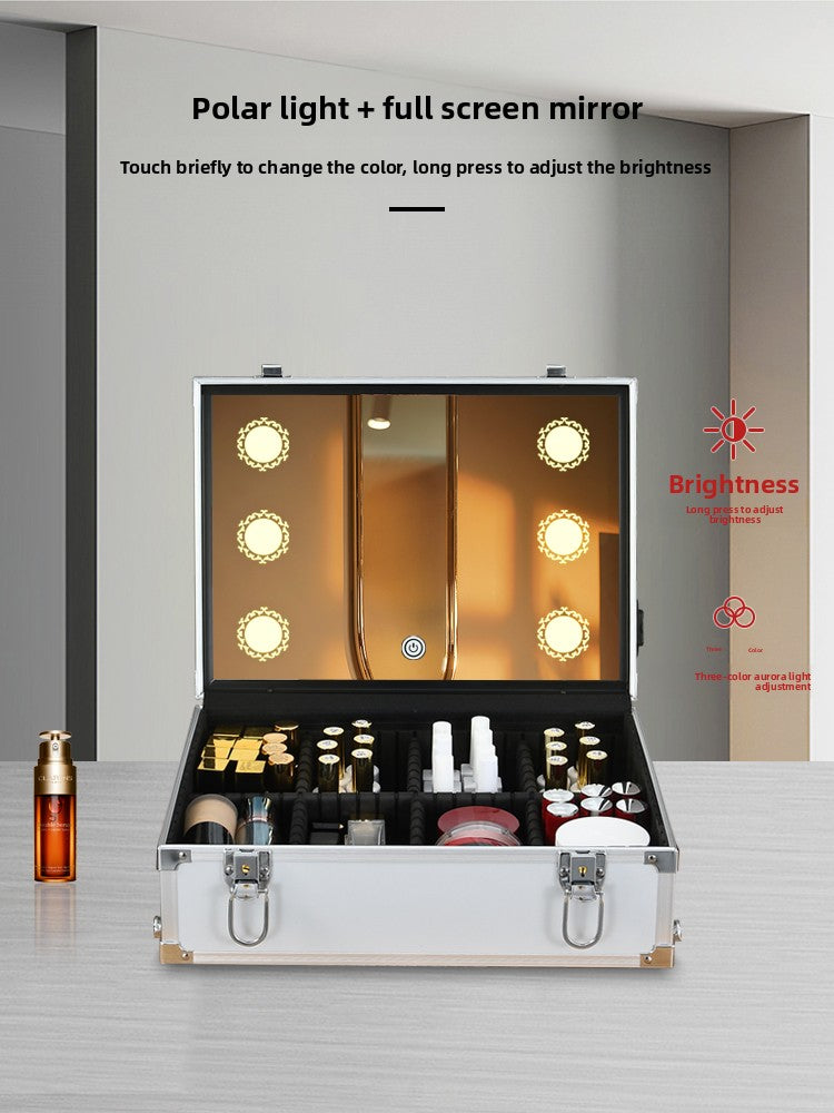 Velisse Beauty Professional Makeup Artist Storage Case — Luxury Vanity Box Organiser