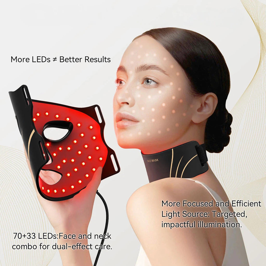 Velisse Beauty LED Photon Facial Beauty Mask — Multi-Light Therapy for Radiant Skin