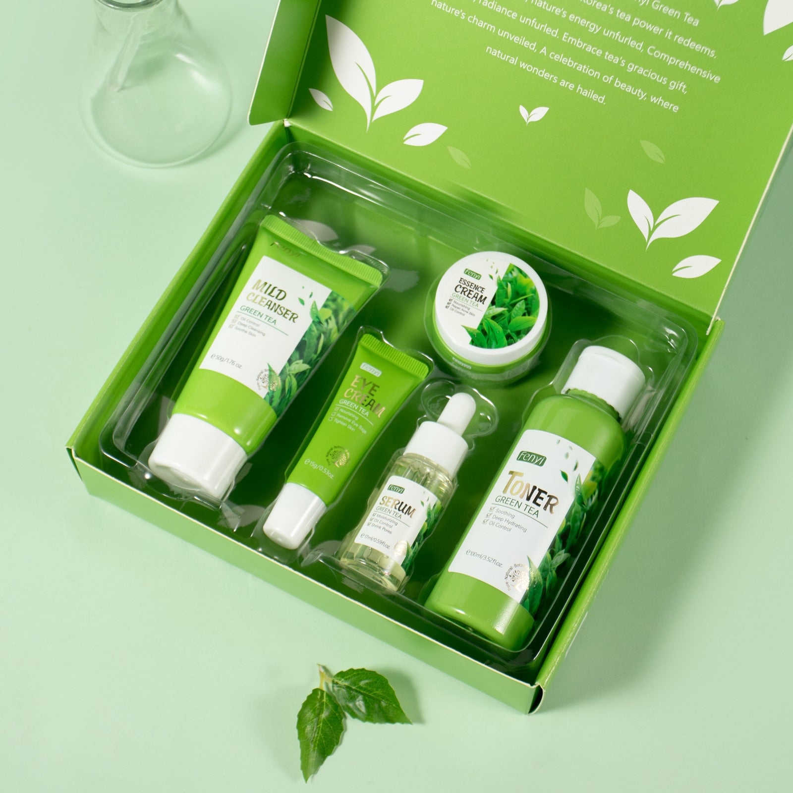 Velisse Beauty Complete Luxury Skincare Set — Full 5-Step Radiance Routine Collection