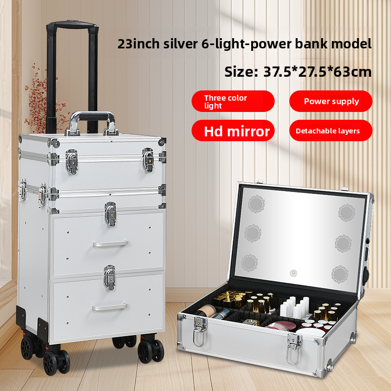 Velisse Beauty Professional Makeup Artist Storage Case — Luxury Vanity Box Organiser