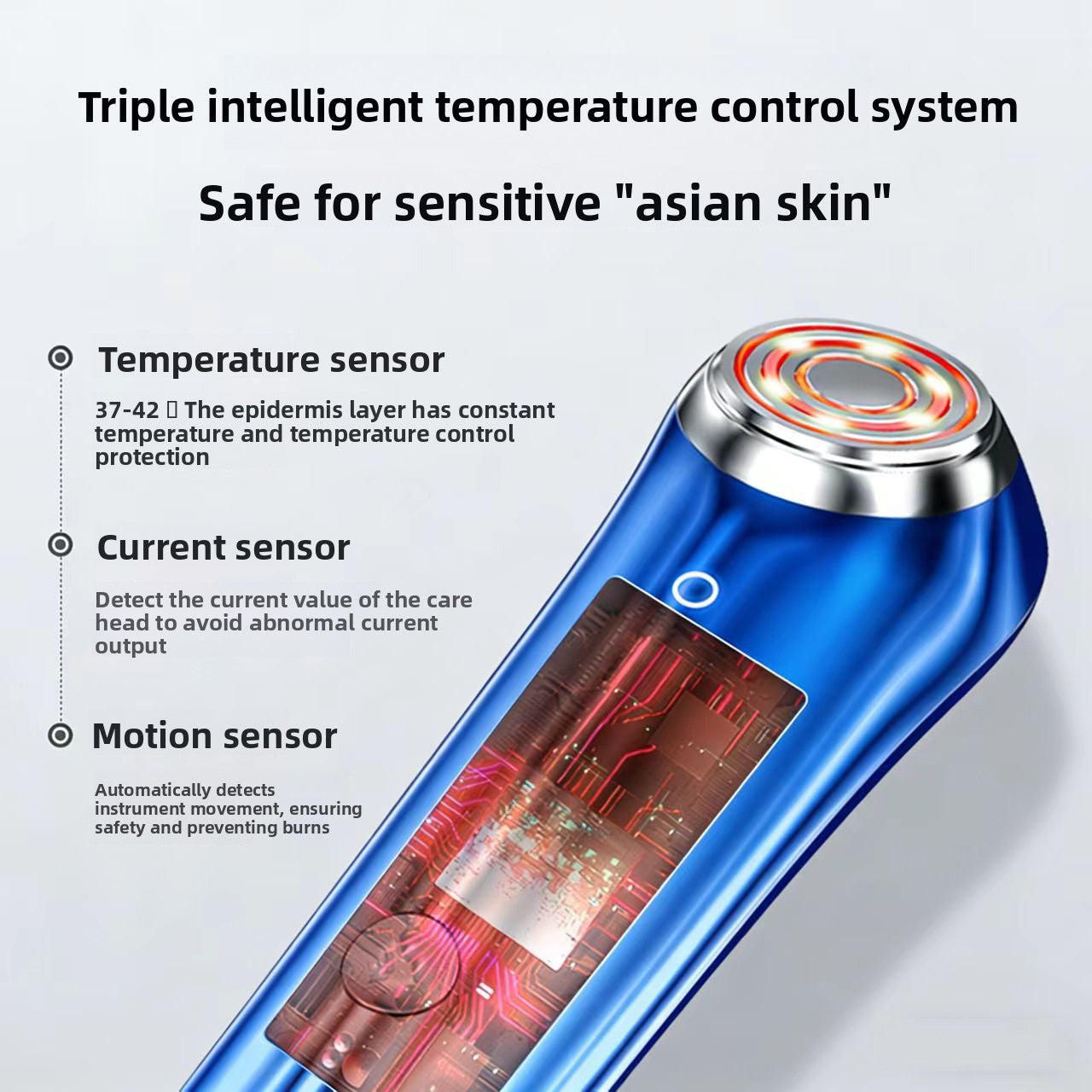 Velisse Beauty Handheld RF Microcurrent Beauty Device — Skin Tightening & Anti-Ageing Tool