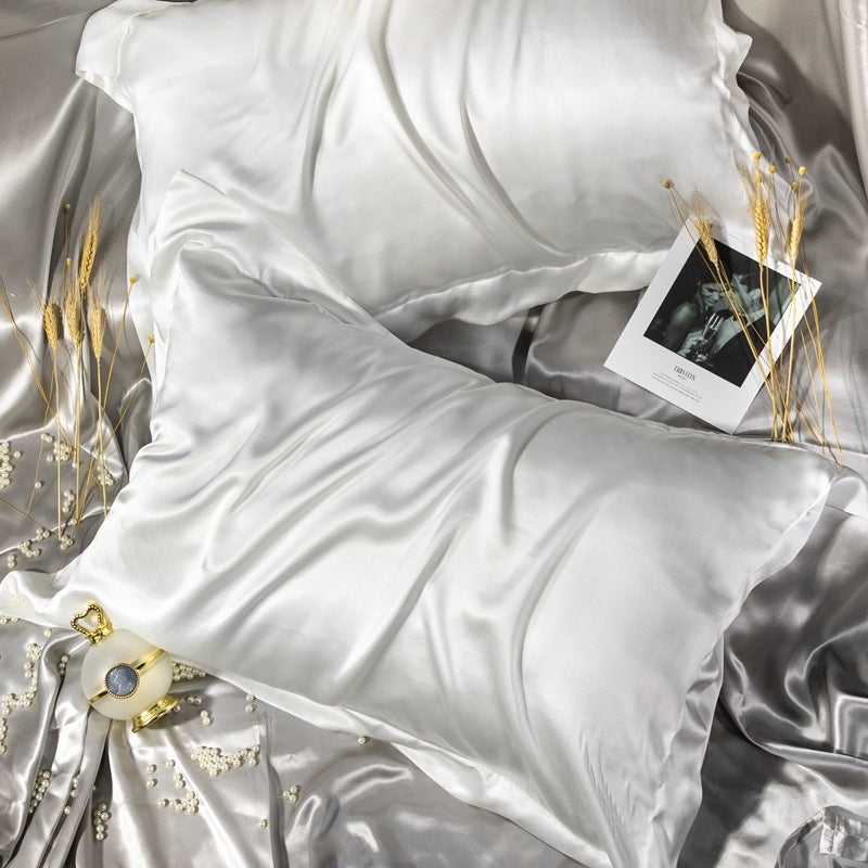 Velisse Beauty Double-Sided Silk Pillowcase — Anti-Ageing Beauty Sleep Hair & Skin Care