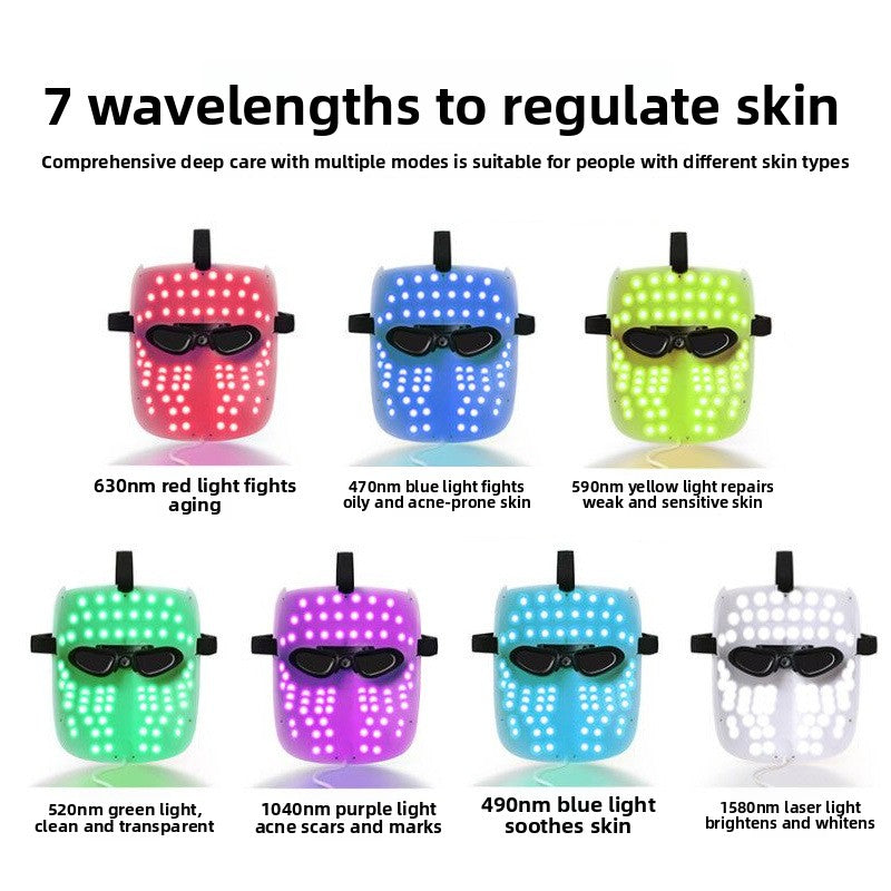 Velisse 7-Colour LED Skin Therapy Mask
