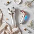 Velisse Beauty Facial Pro Bundle — Advanced Sculpting & Eye Rejuvenation Device Set